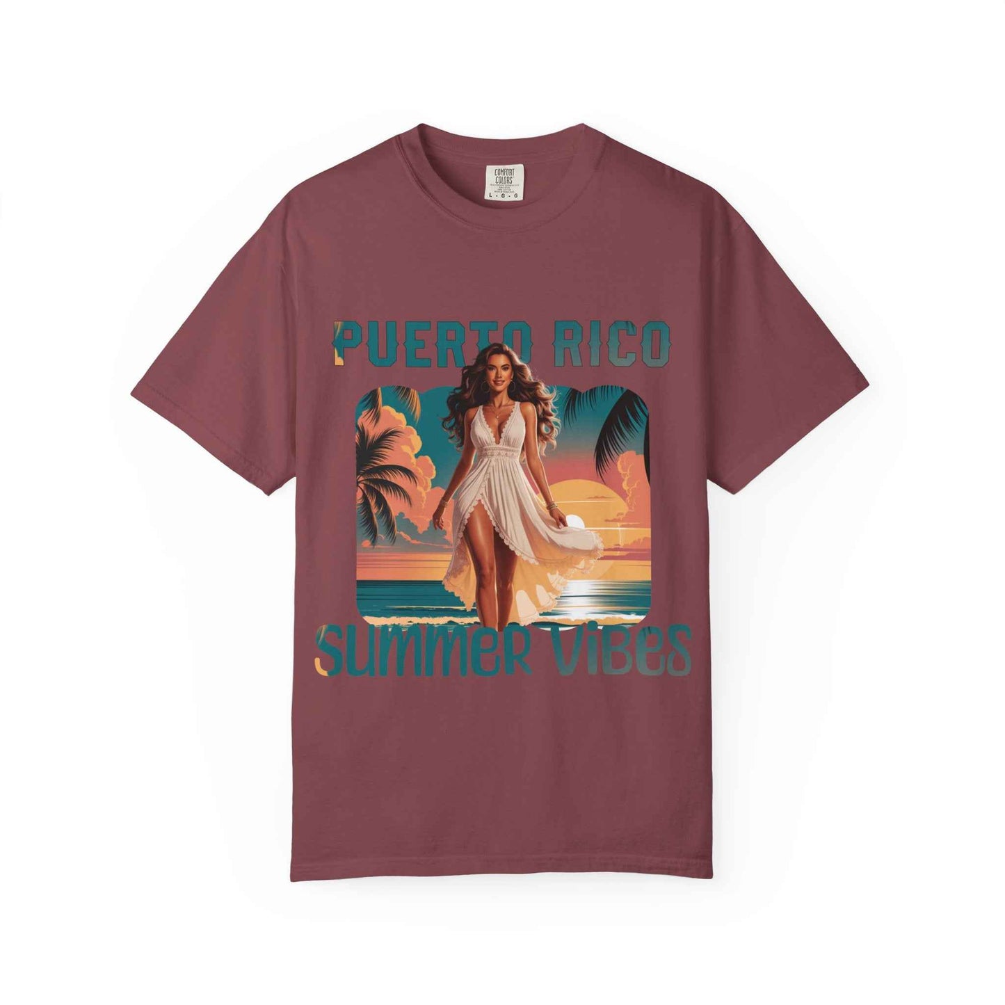 Puerto Rico Summer Vibes | Beachwear Relaxation Tee