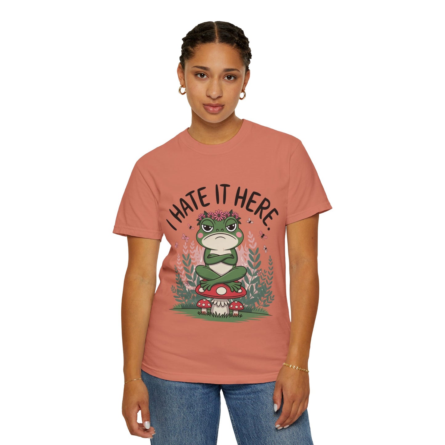Unisex 'I Hate It Here' Garment-Dyed T-shirt
