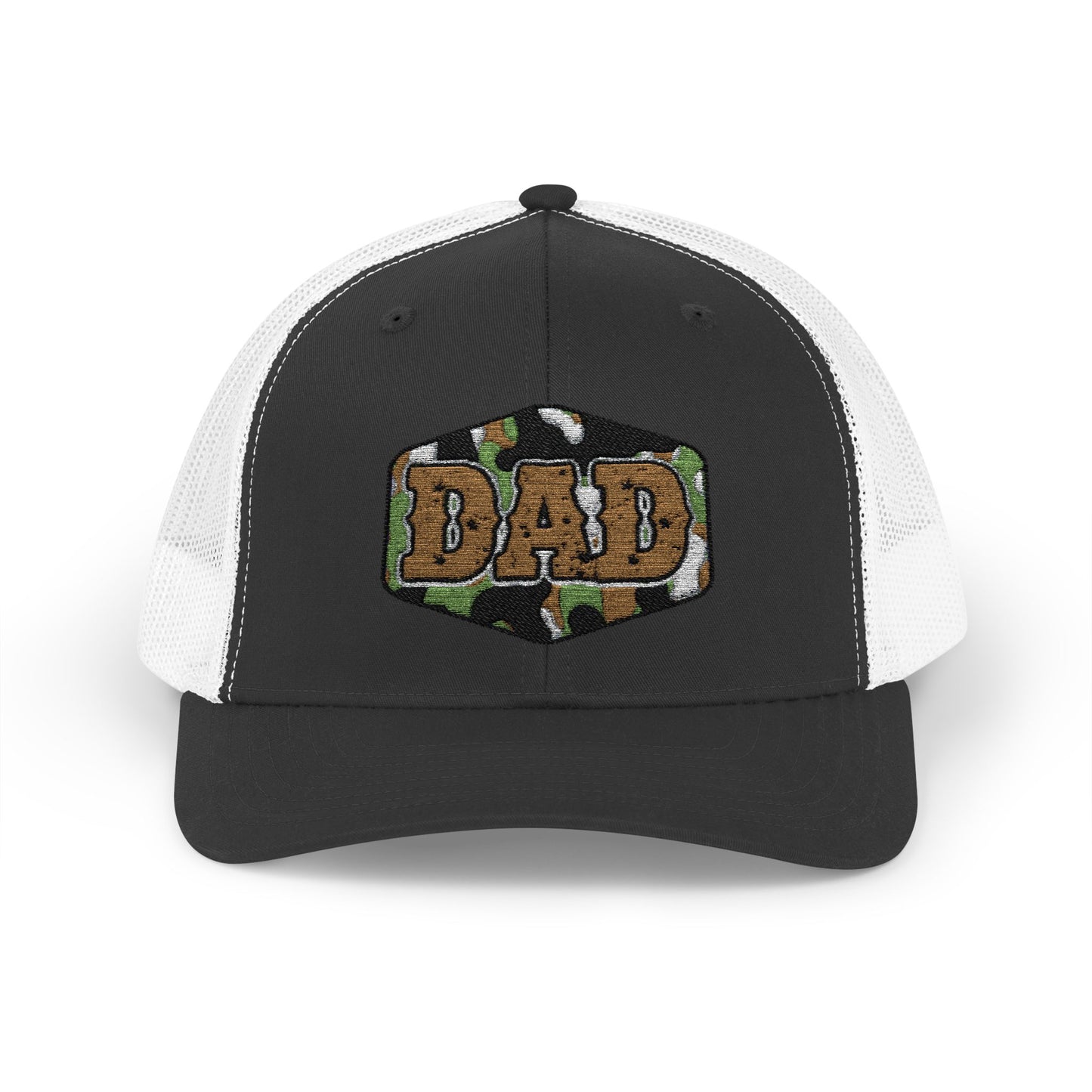 Camo Dad Snapback Trucker Cap