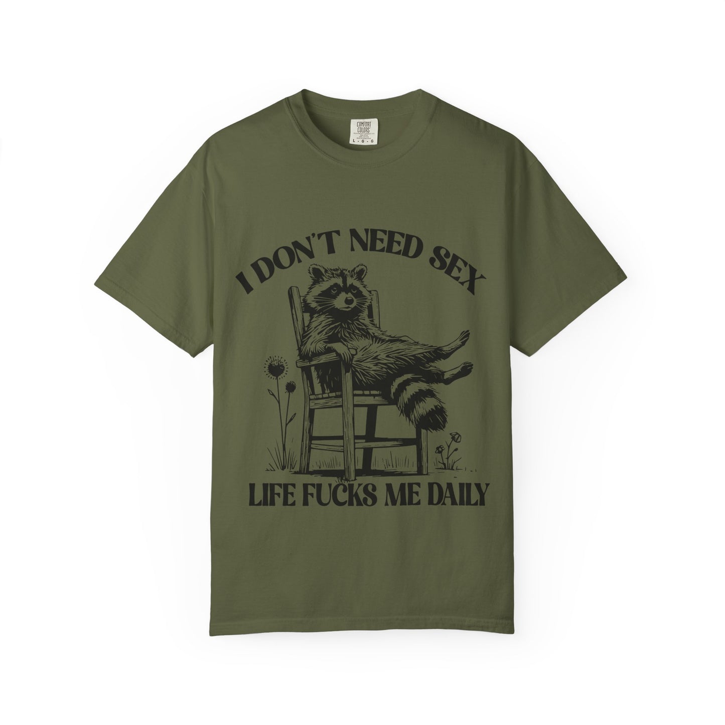 Funny Raccoon Graphic T-shirt