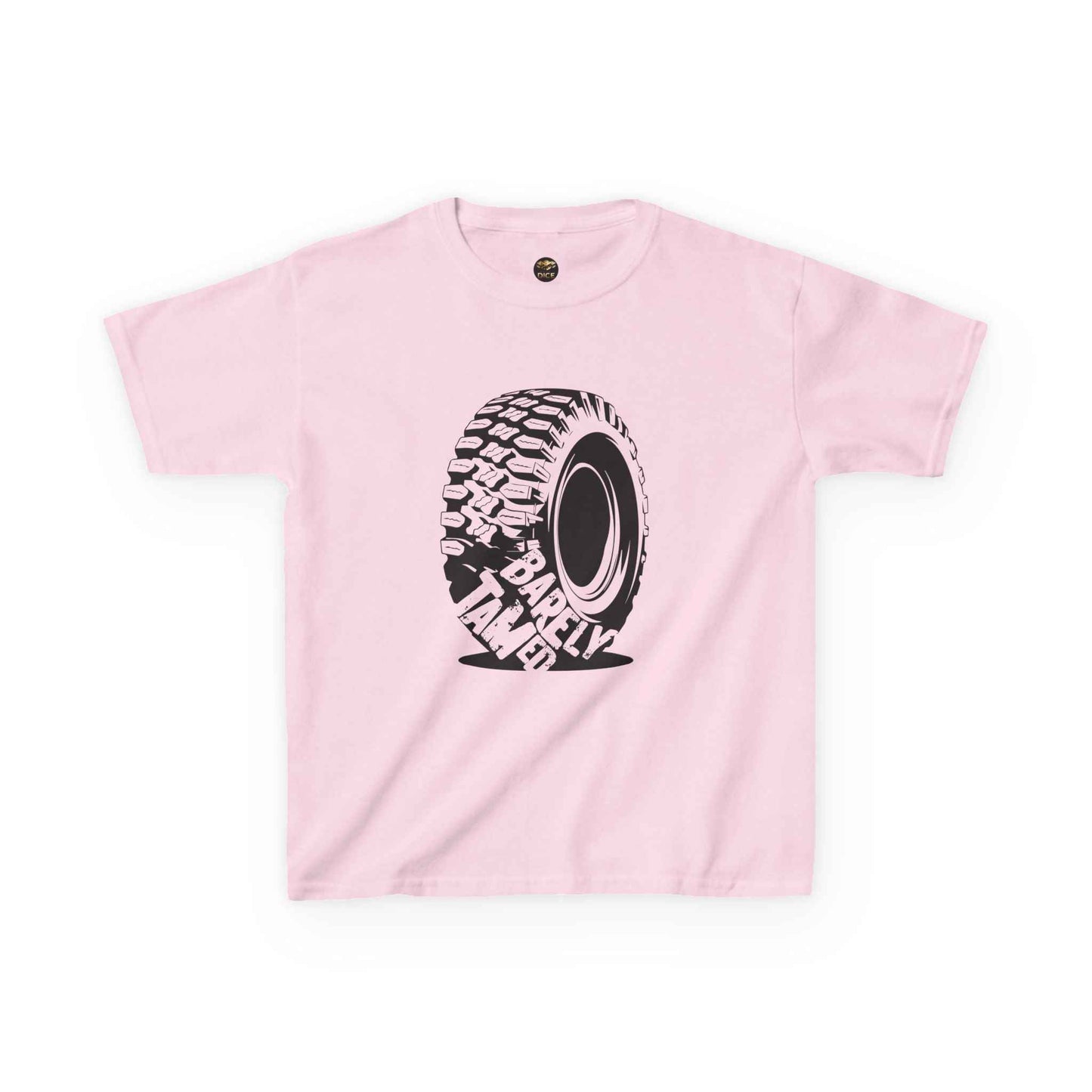 Barely Tamed Kids Tire Print Tee