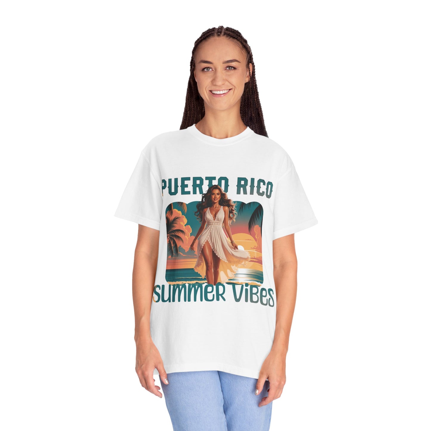 Puerto Rico Summer Vibes | Beachwear Relaxation Tee
