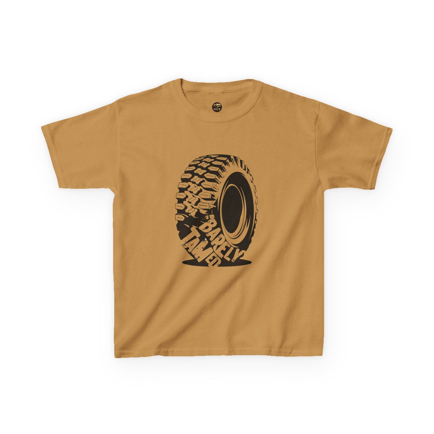 Barely Tamed Kids Tire Print Tee