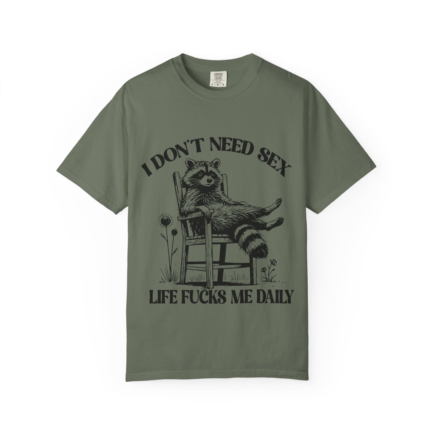 Funny Raccoon Graphic T-shirt
