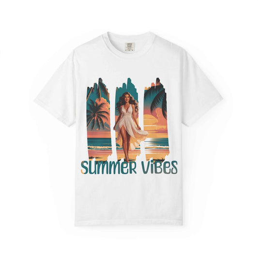 Summer Vibes Brush Stroke- Puerto Rico Beach Days & Vacation