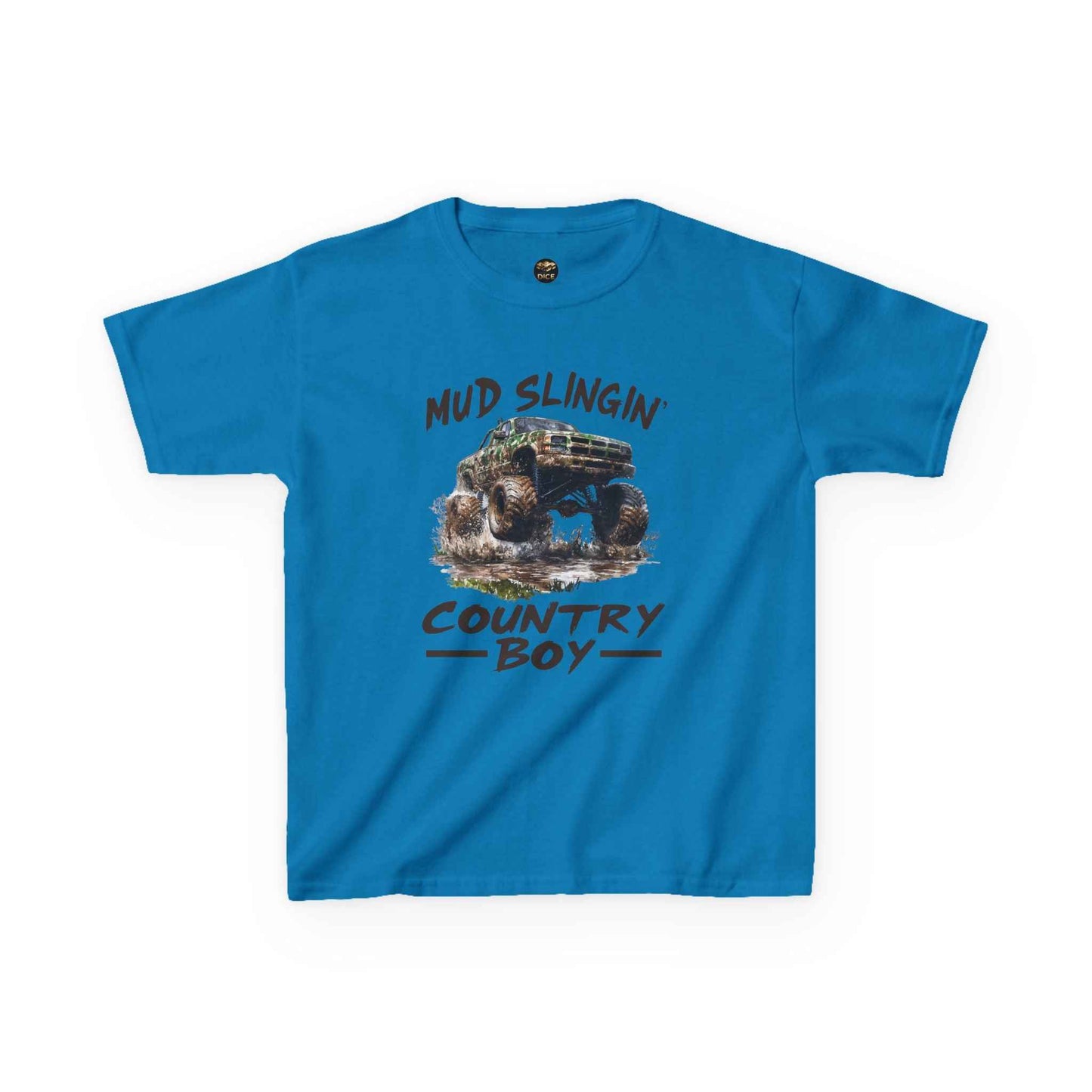 Mud Slingin' Country Boy Kids Tee