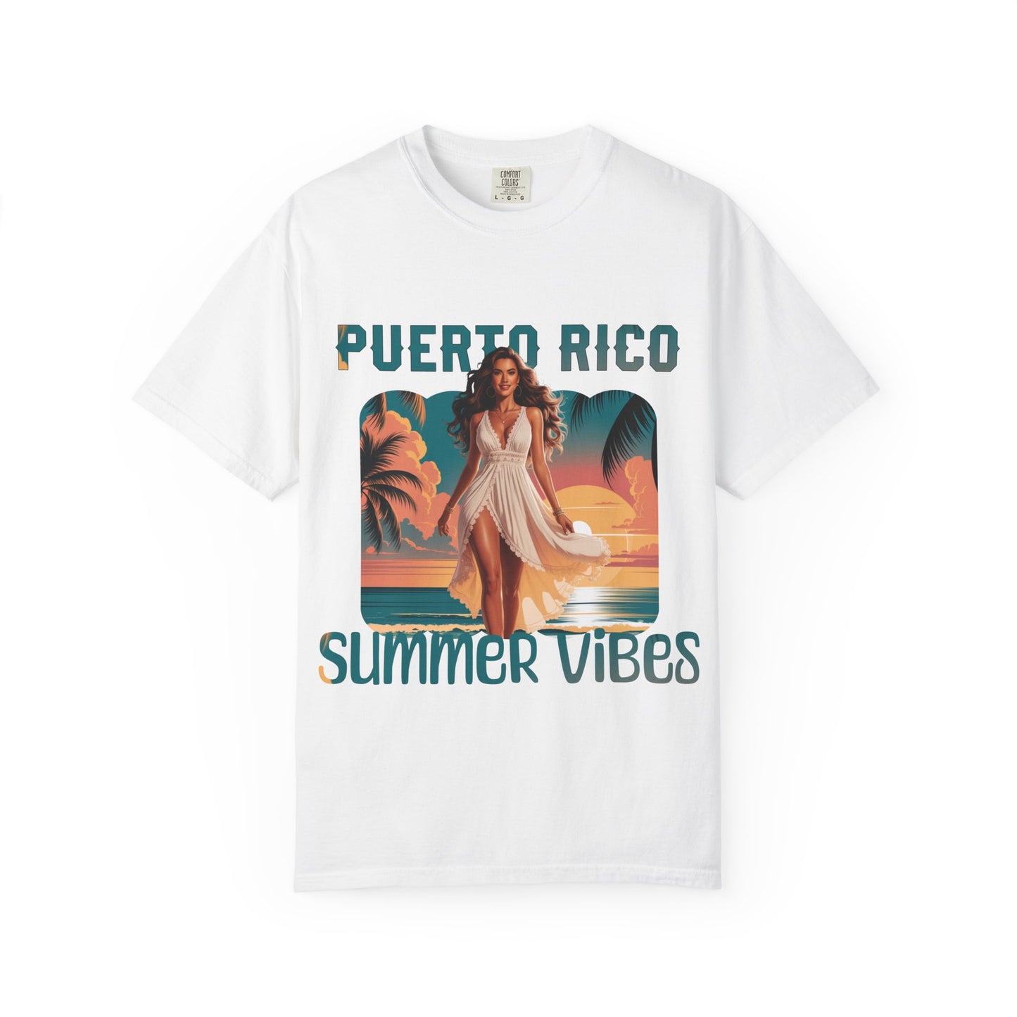 Puerto Rico Summer Vibes | Beachwear Relaxation Tee