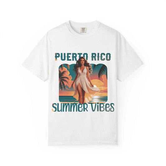 Puerto Rico Summer Vibes | Beachwear Relaxation Tee