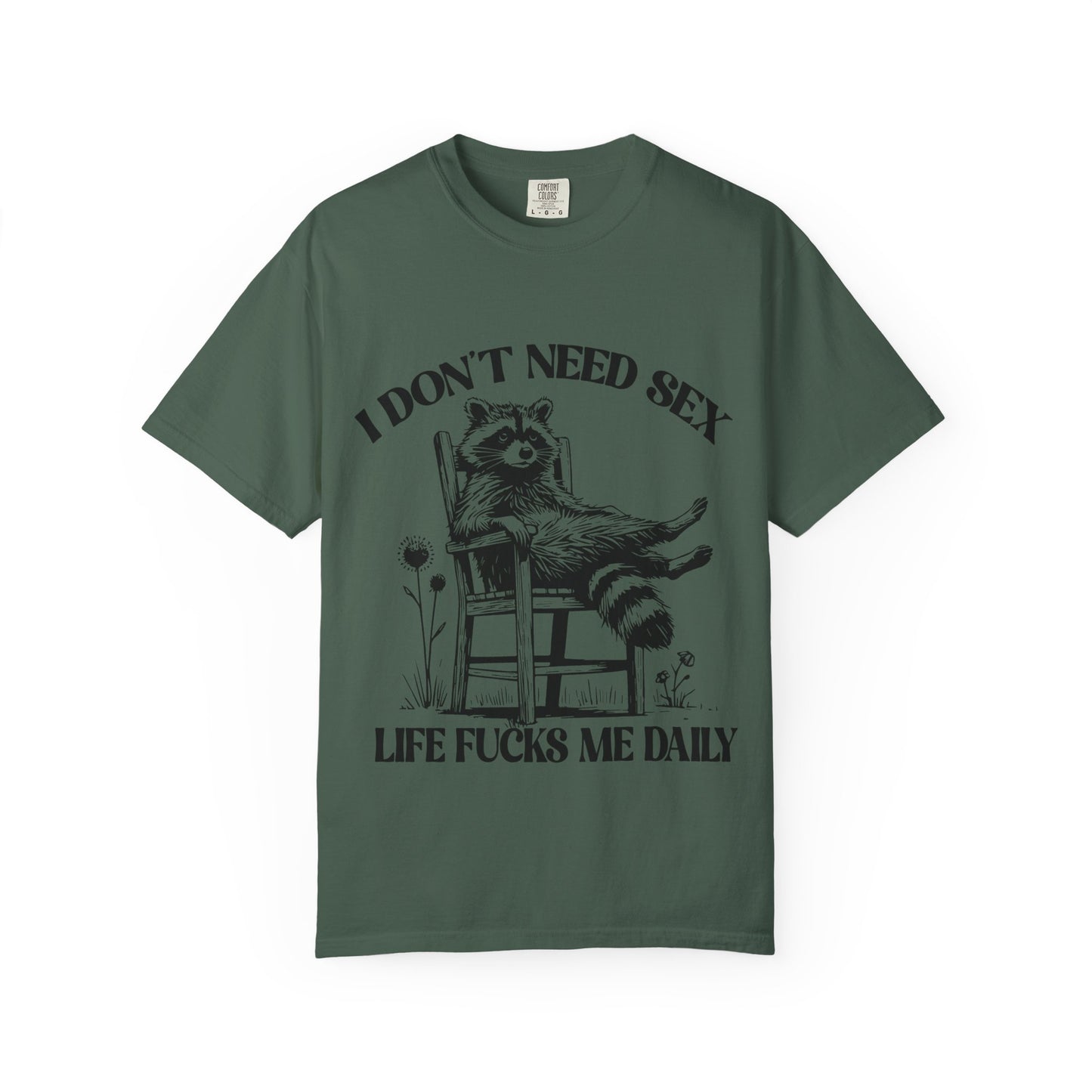 Funny Raccoon Graphic T-shirt