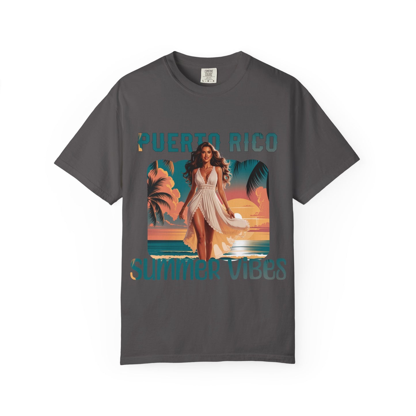 Puerto Rico Summer Vibes | Beachwear Relaxation Tee