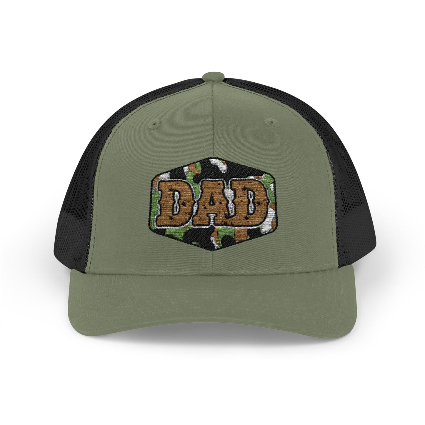 Camo Dad Snapback Trucker Cap