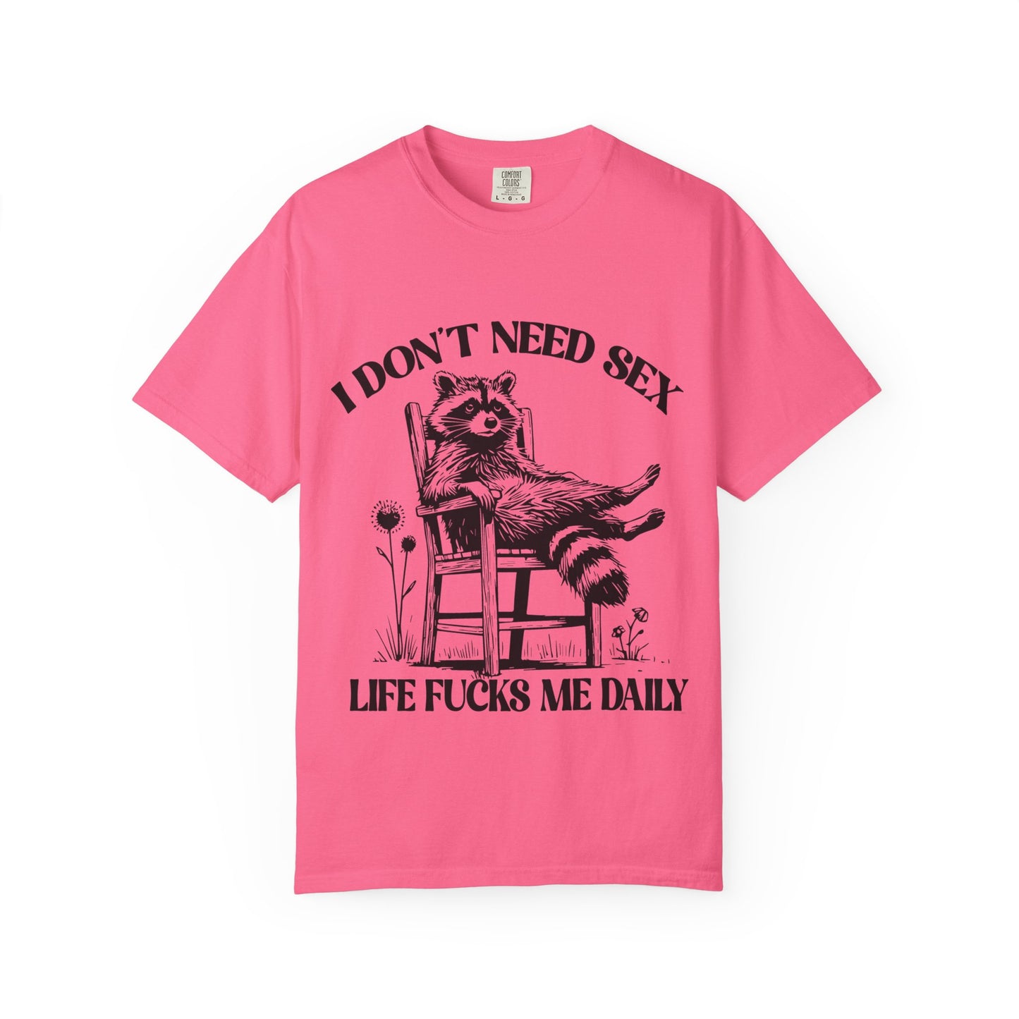 Funny Raccoon Graphic T-shirt