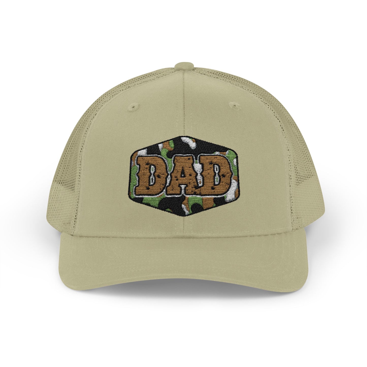 Camo Dad Snapback Trucker Cap