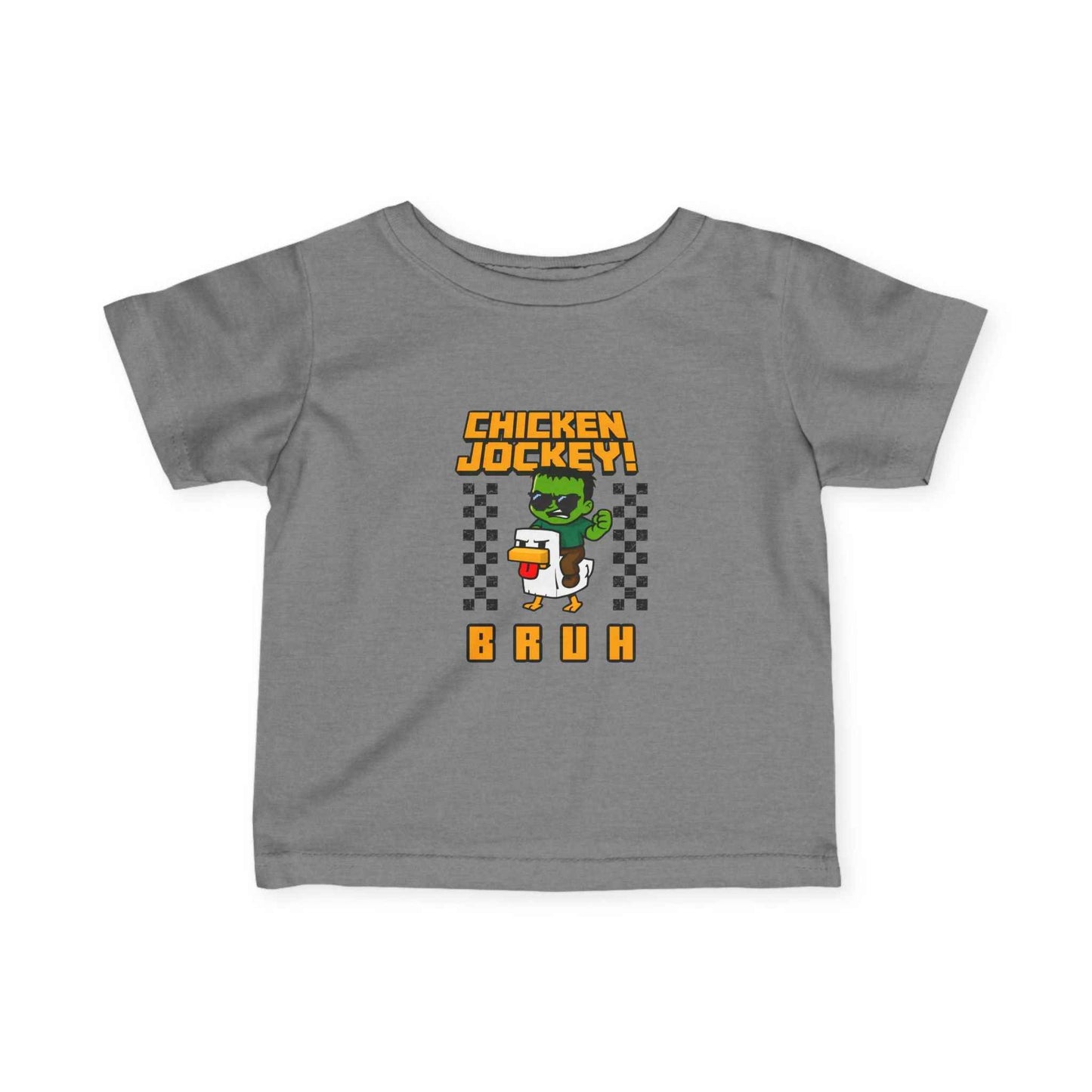 Funny Infant - Chicken Jockey Bruh T-Shirt