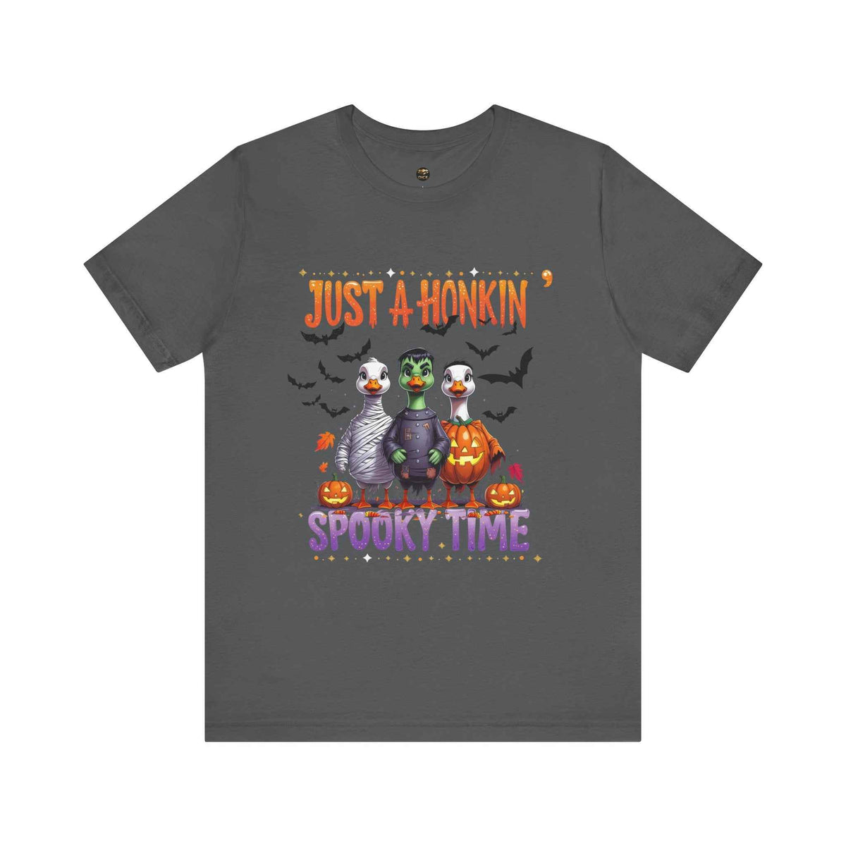 Spooky Tee - Just A Honkin' Spooky Time (Black Bats)