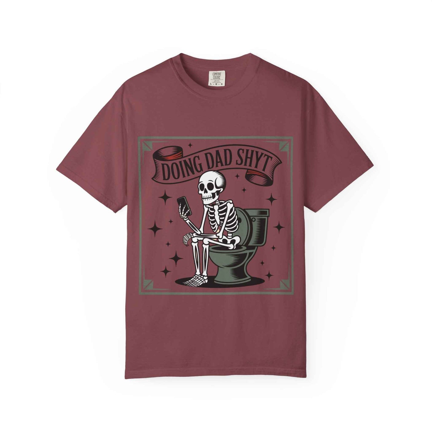 Funny Skeleton Dad T-Shirt – Doing Dad Shyt