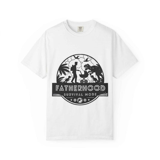 Fatherhood Survival Mode - Jurassic Park theme Graphic Tee