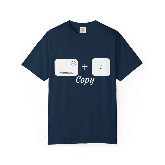 Command + C Copy T-Shirt (white)