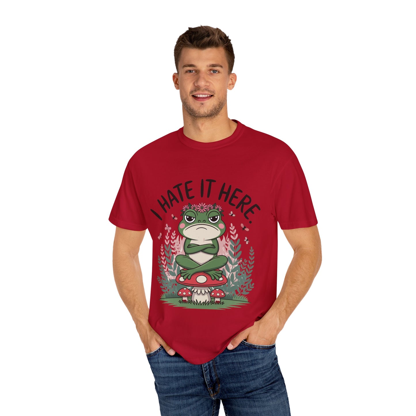 Unisex 'I Hate It Here' Garment-Dyed T-shirt