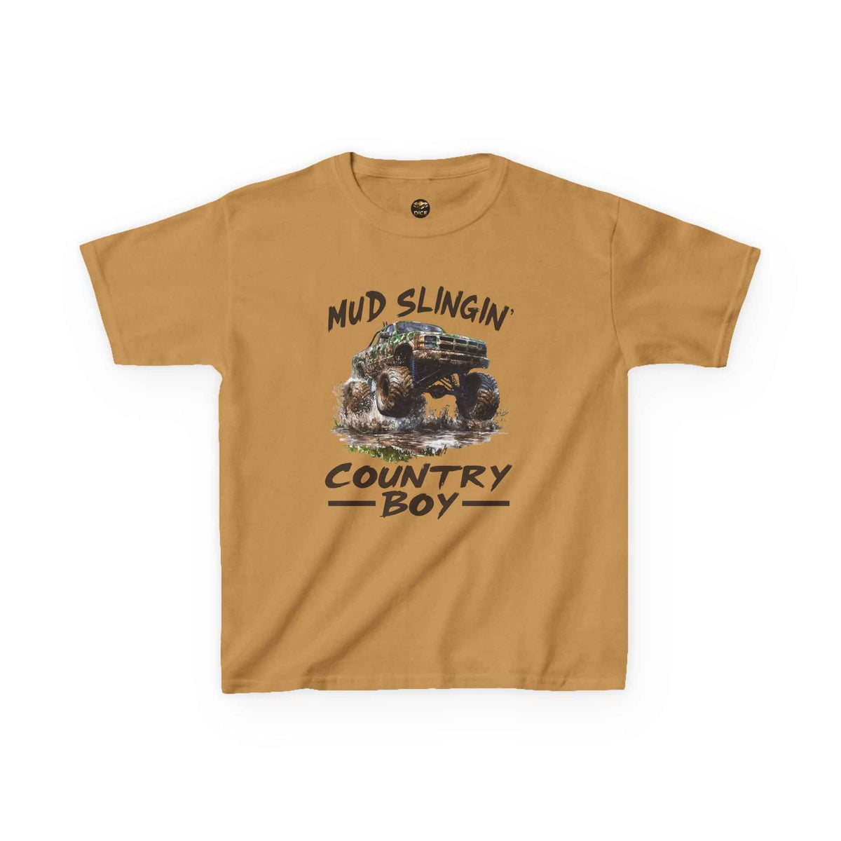 Mud Slingin' Country Boy Kids Tee