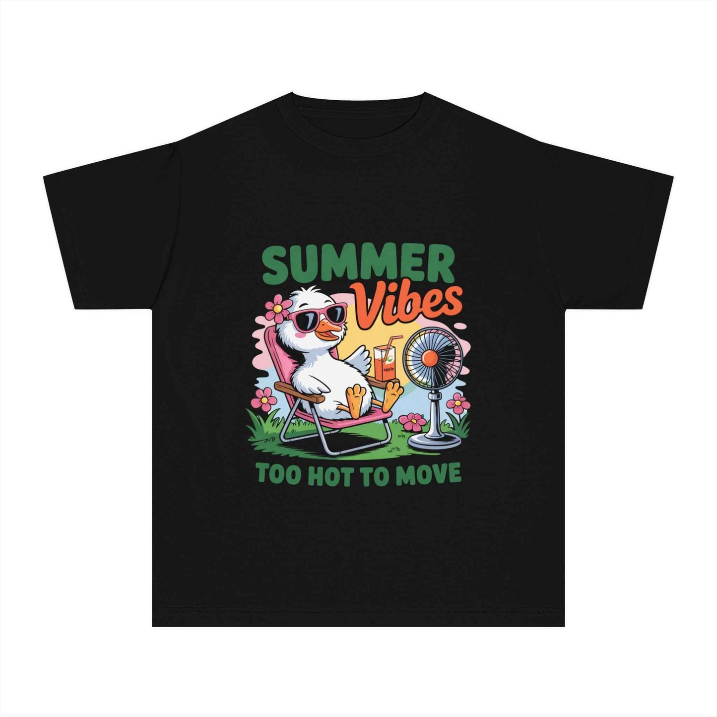 Summer Vibes Girls Graphic Tee
