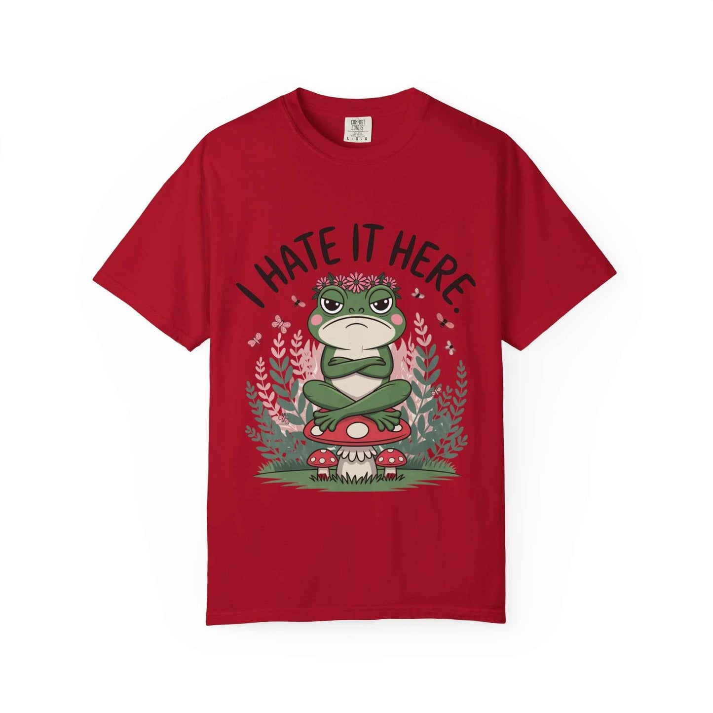 Unisex 'I Hate It Here' Garment-Dyed T-shirt