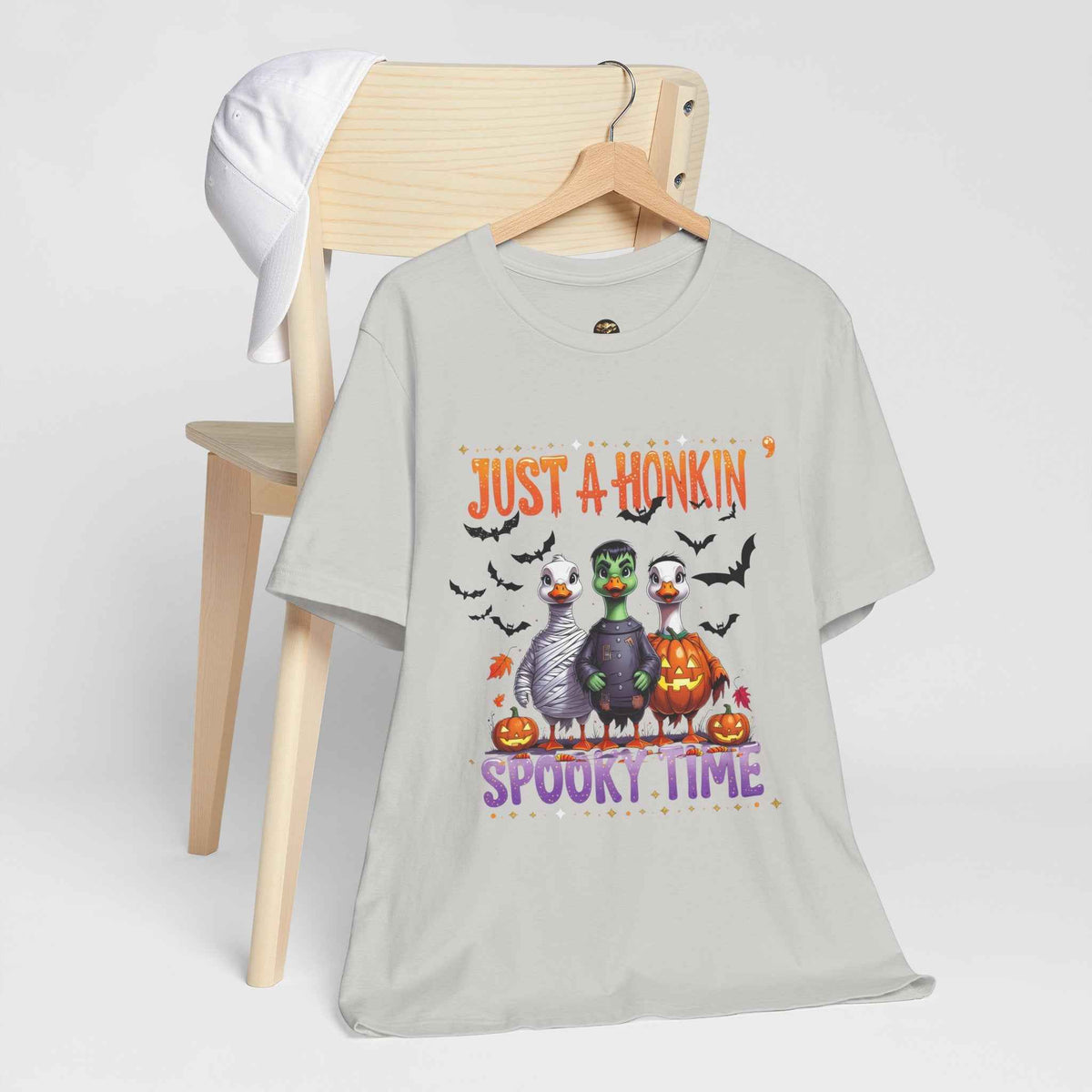 Spooky Tee - Just A Honkin' Spooky Time (Black Bats)