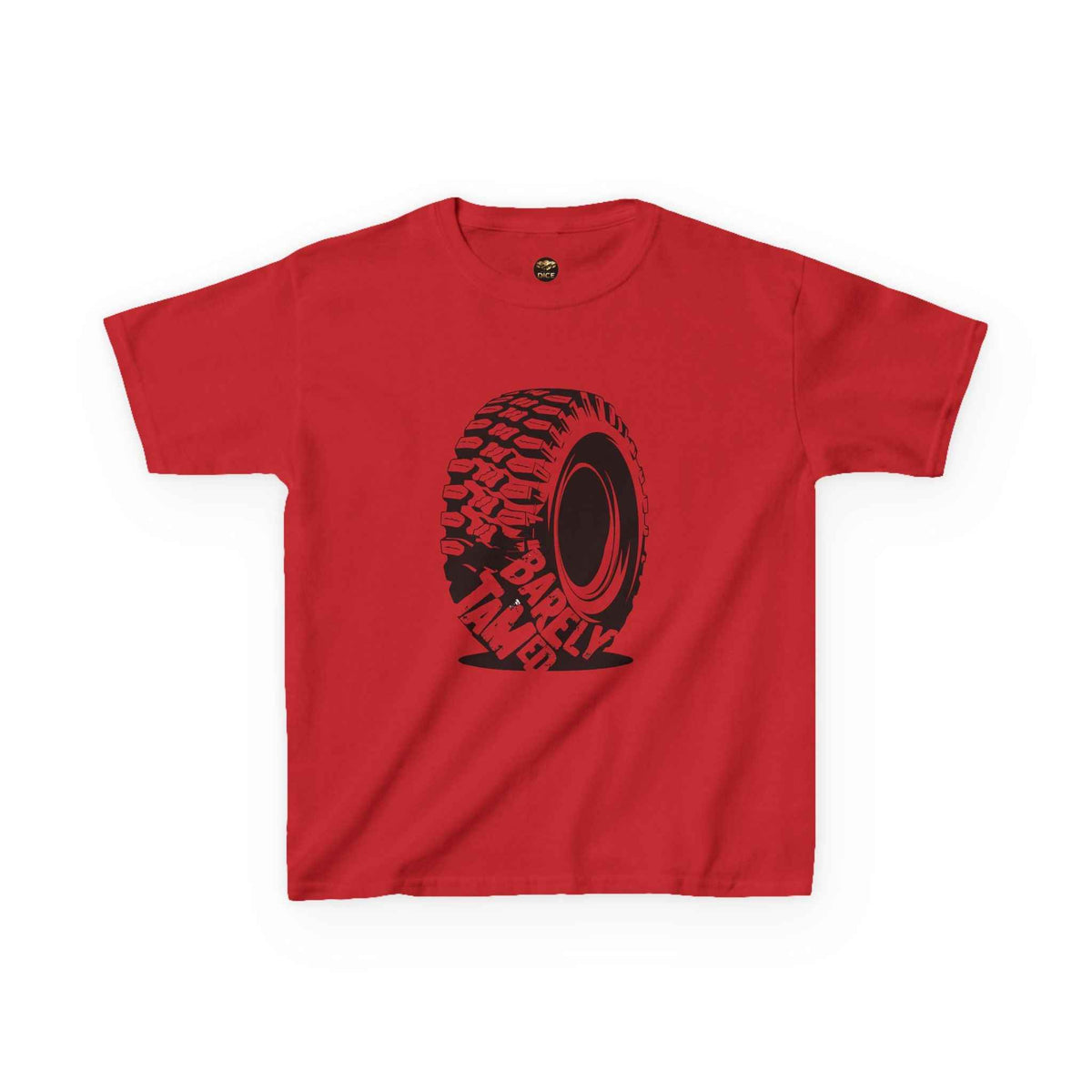Barely Tamed Kids Tire Print Tee