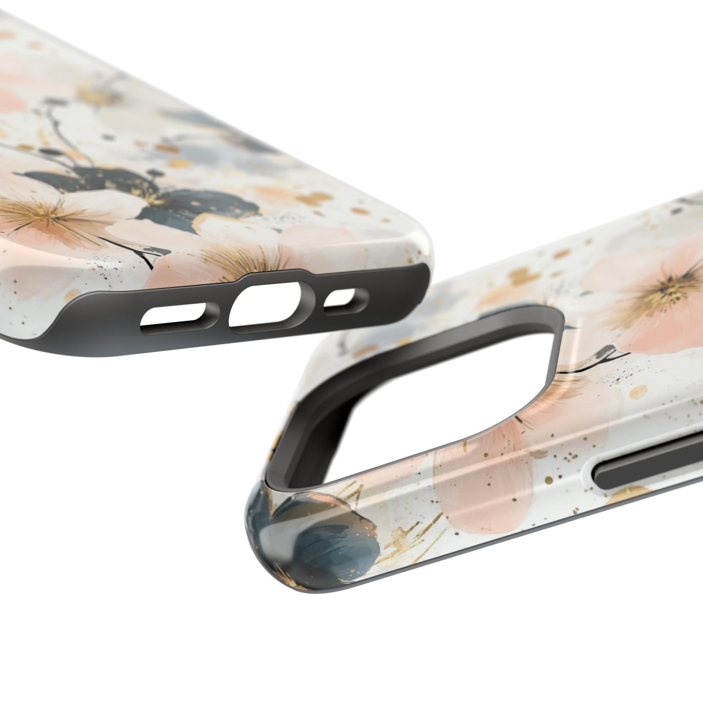 Flower Pattern Magnetic Tough Cases