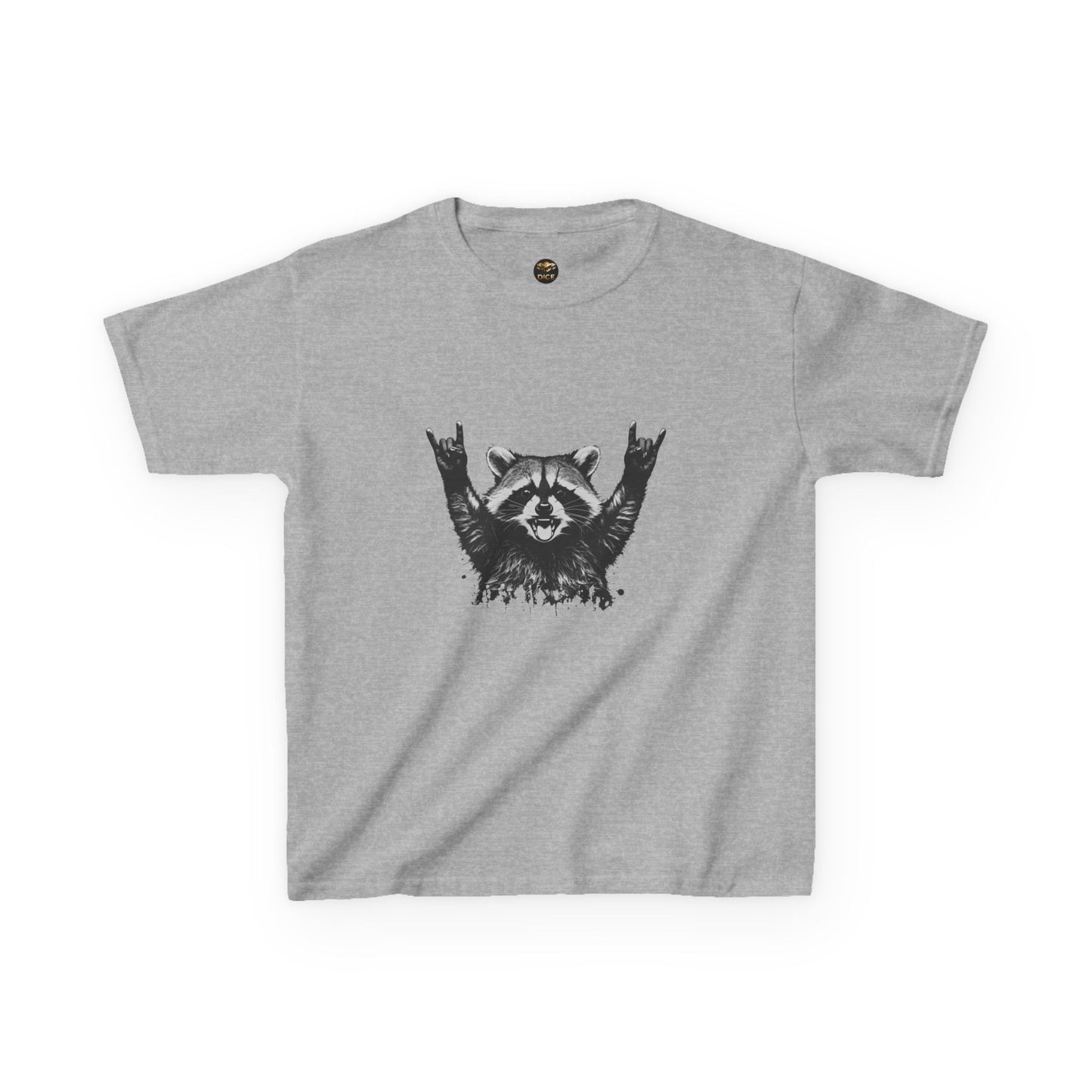 Unhinged & Feral Raccoon big Kids Tee