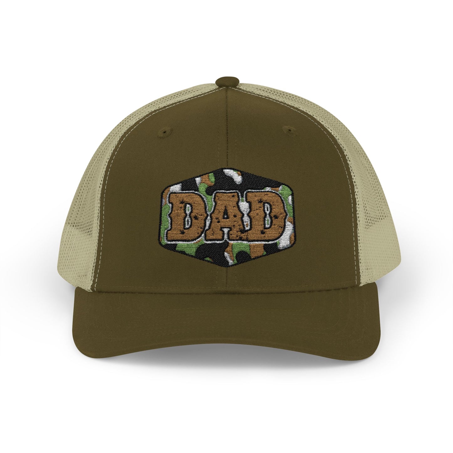 Camo Dad Snapback Trucker Cap