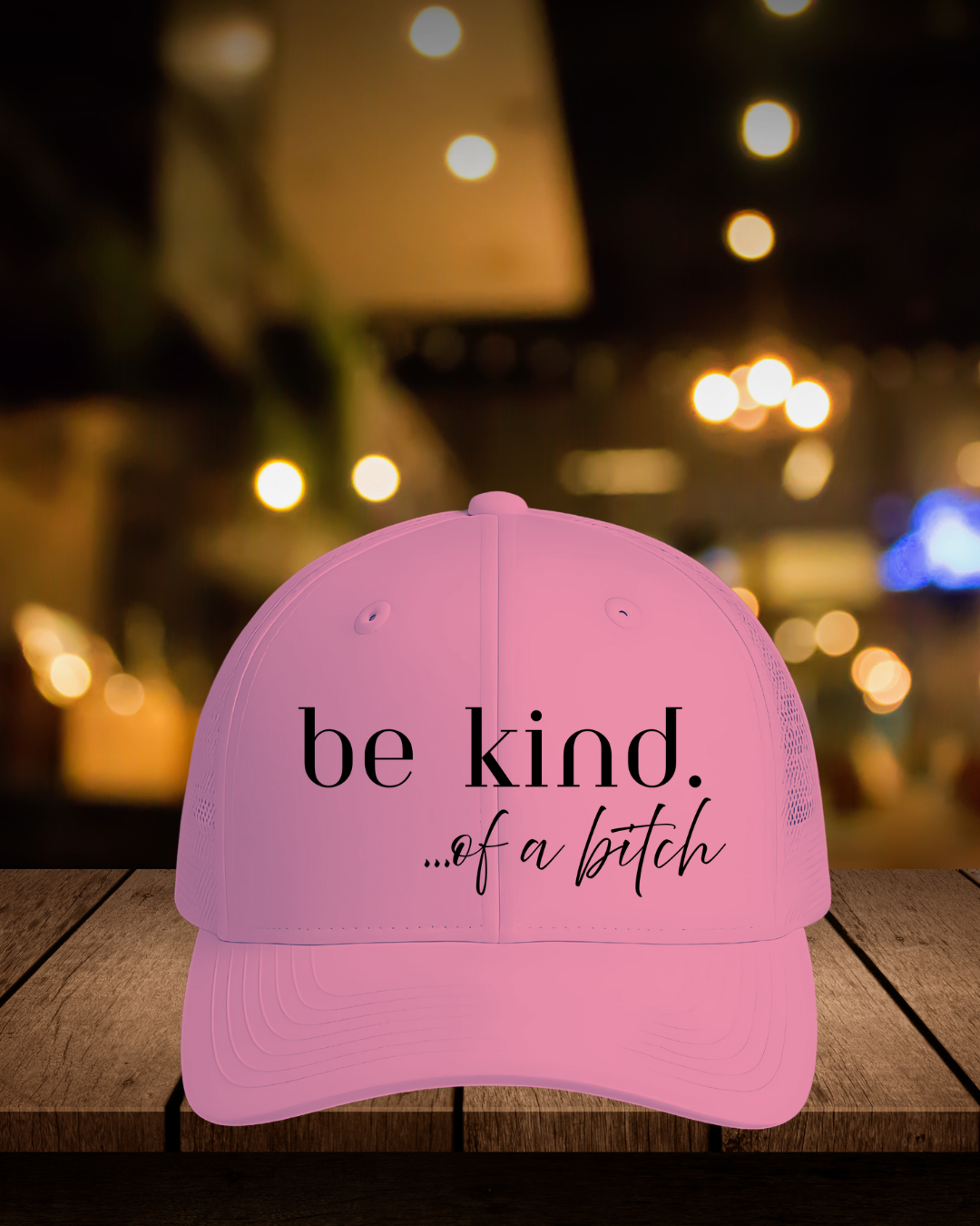 Be Kind Snapback Trucker Cap