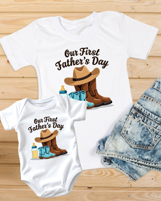 Our First Father's Day Infant Bodysuit