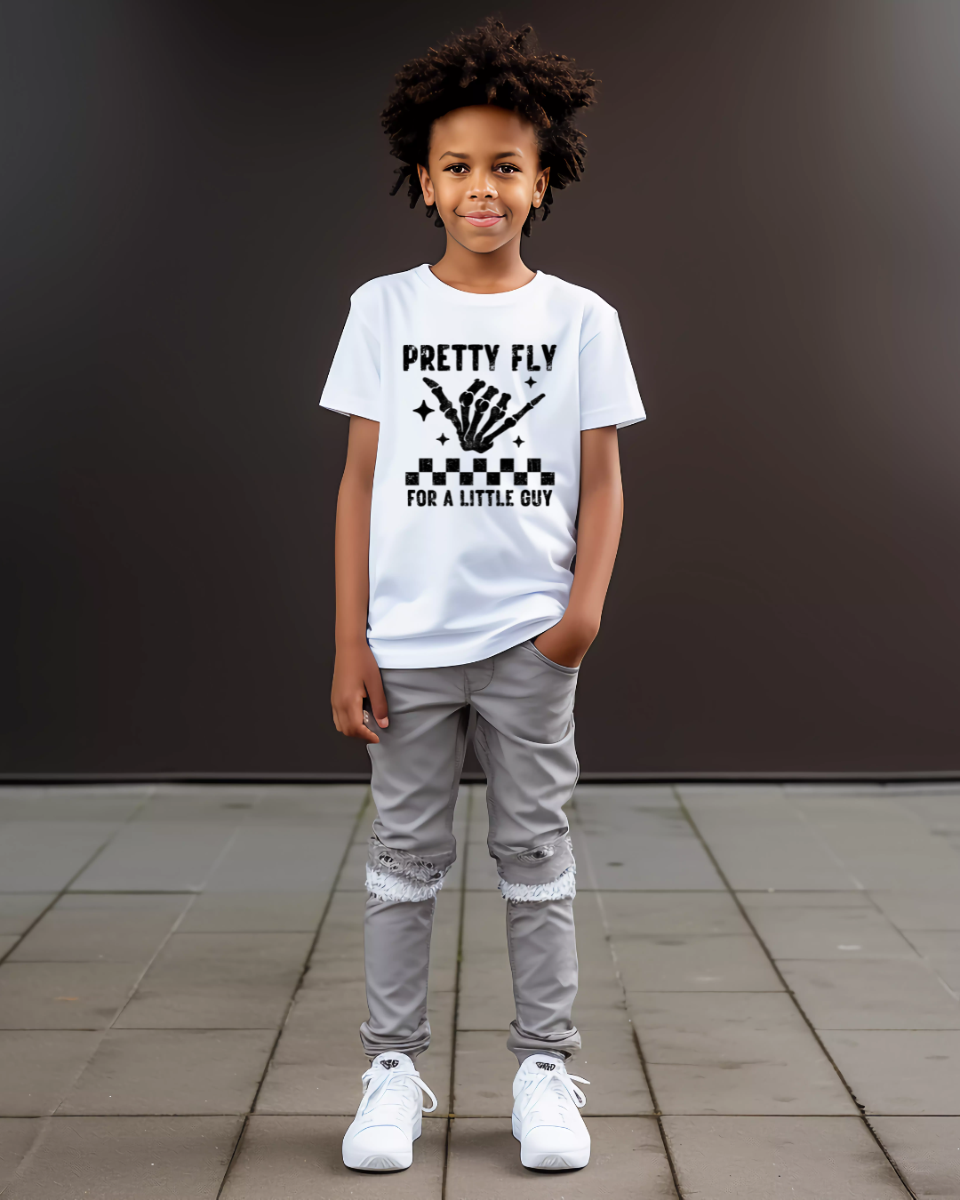 Pretty Fly Kids Tee - Fun Graphic Tee for Boys