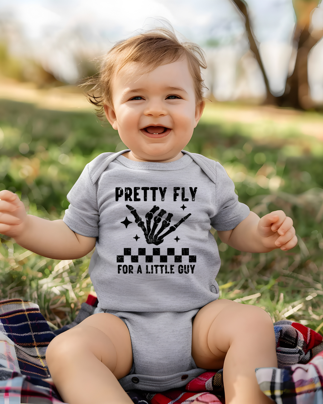 Infant Bodysuit - Pretty Fly For A Little Guy Design