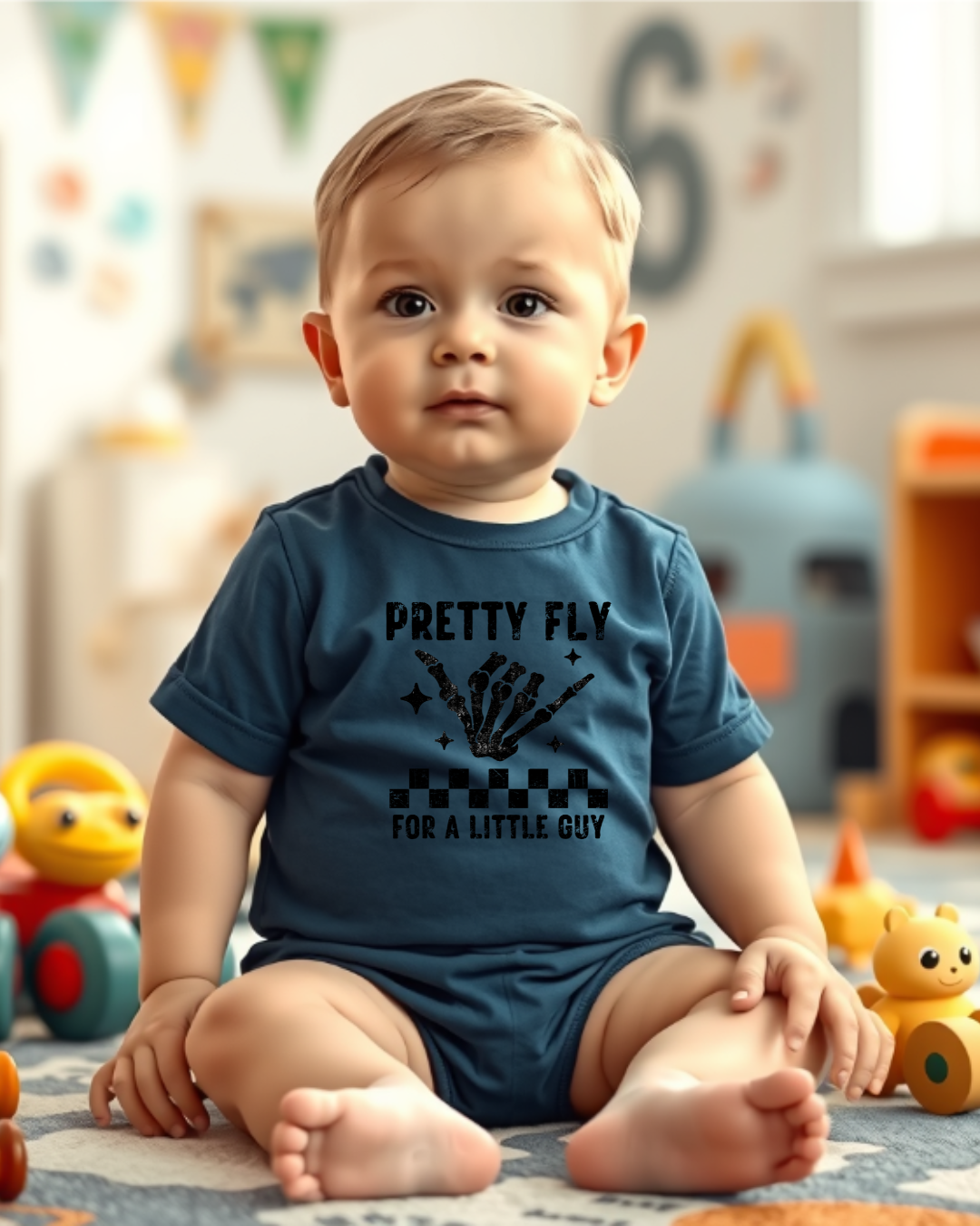 Infant Bodysuit - Pretty Fly For A Little Guy Design
