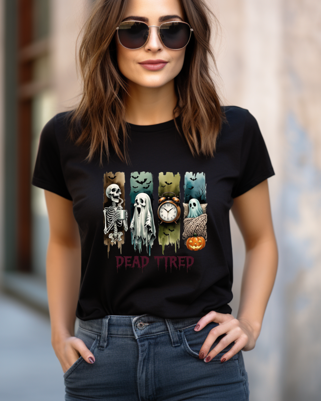 Dead Tired Spooky Graphic Tee