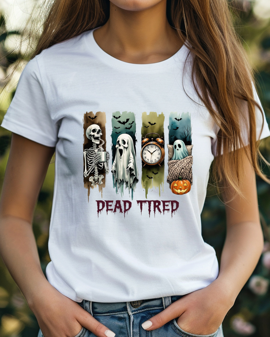 Dead Tired Spooky Graphic Tee