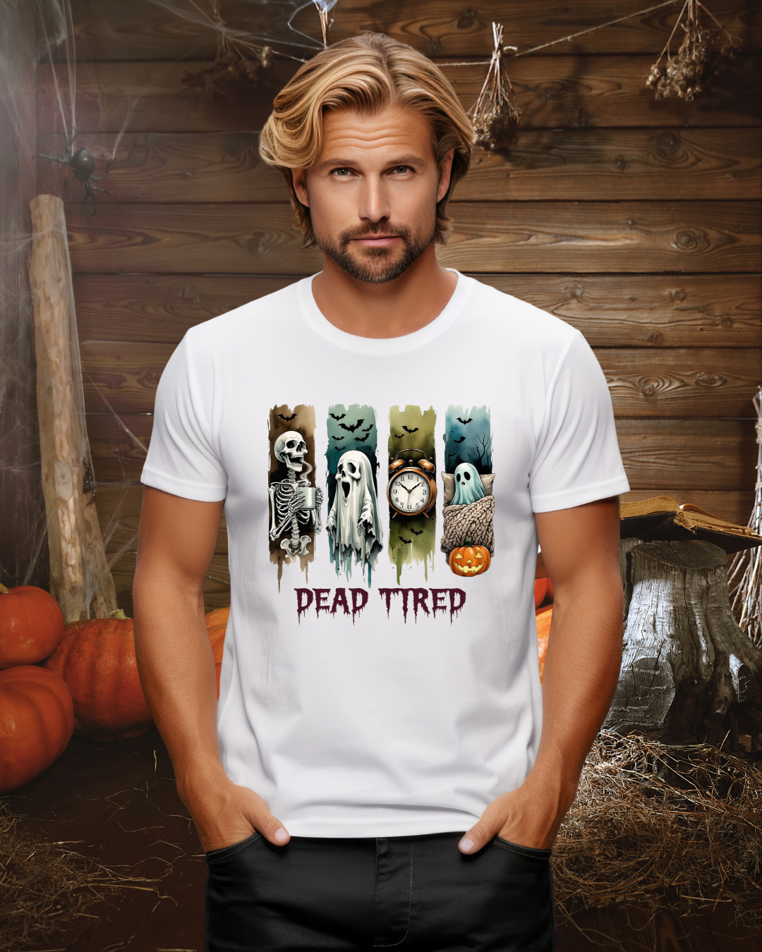 Dead Tired Spooky Graphic Tee