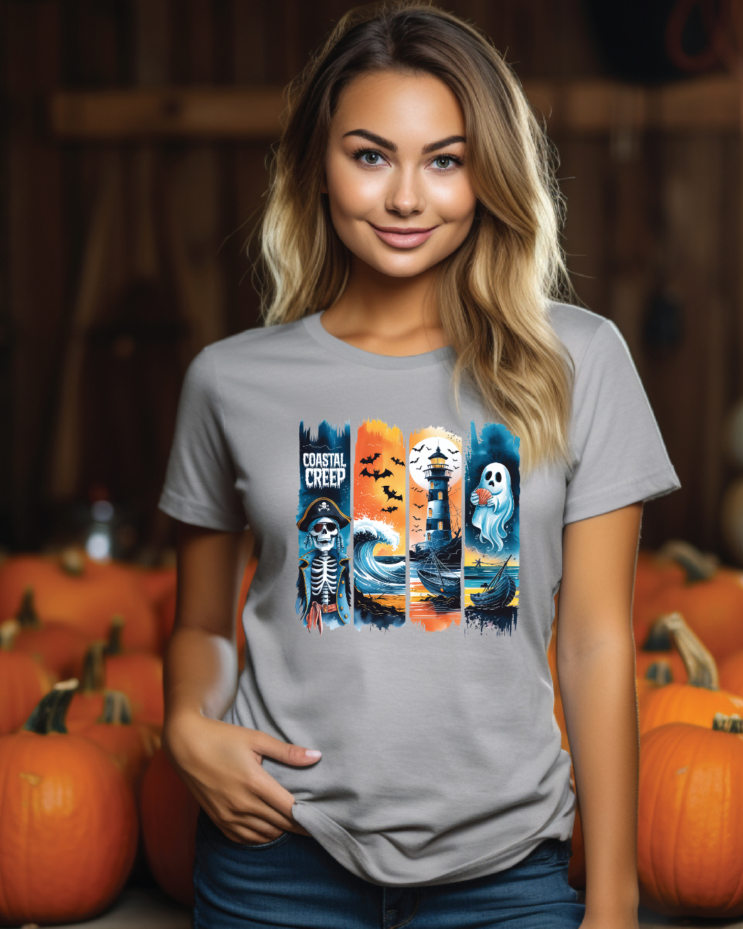 Coastal Creep Halloween Tee