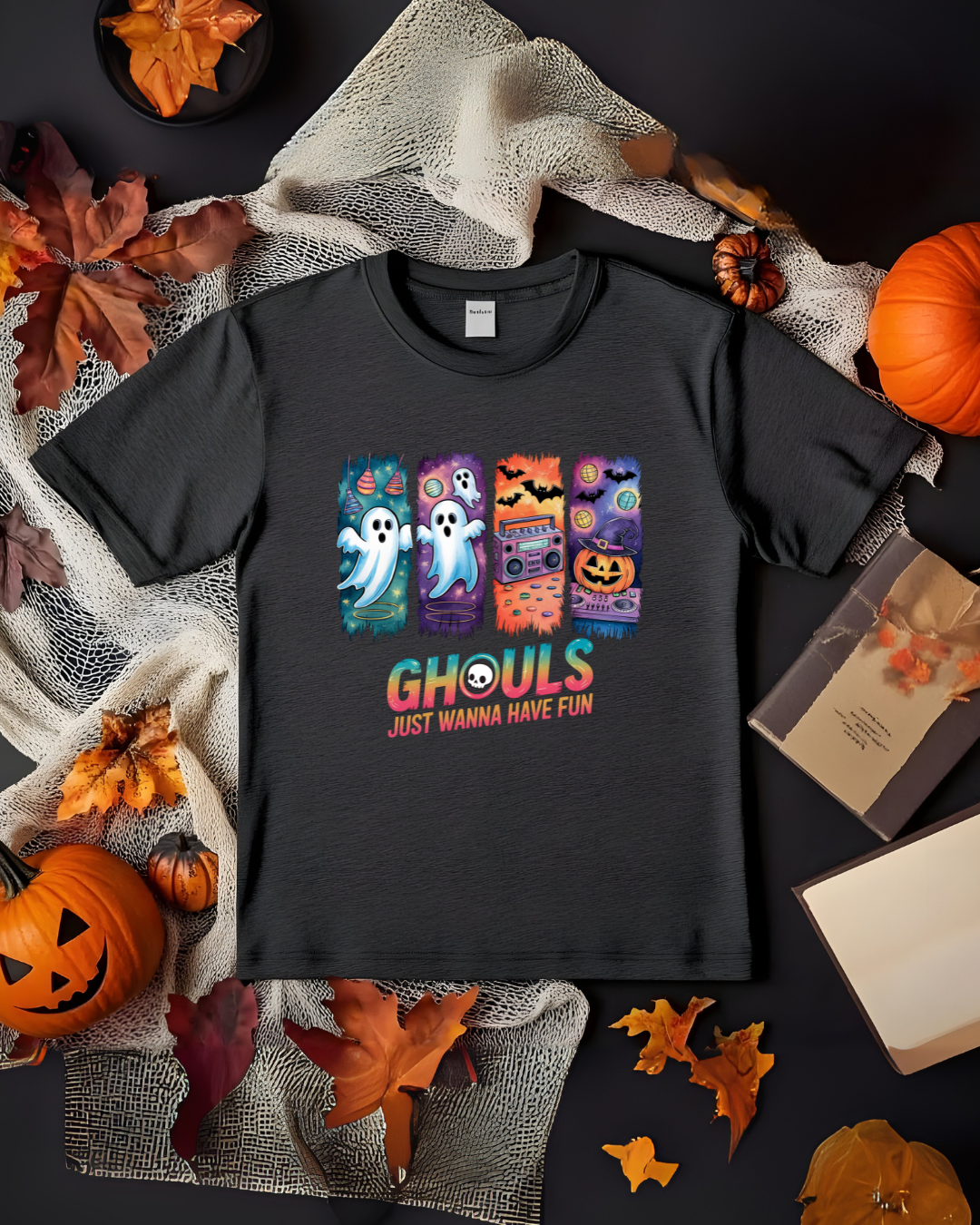 Halloween Ghouls Just want to have fun T-Shirt