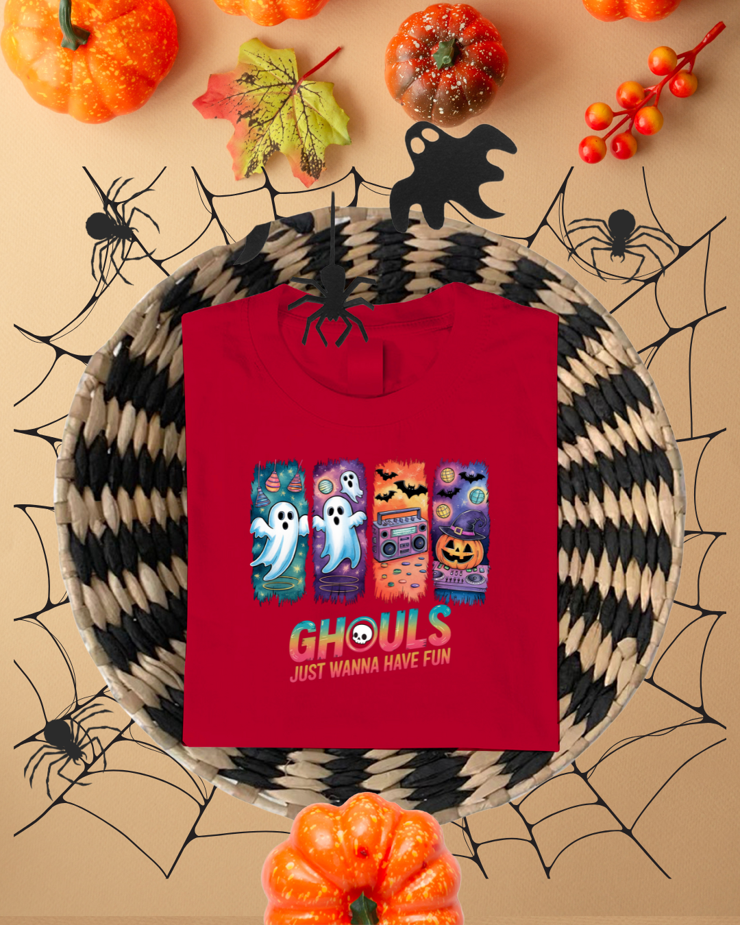 Halloween Ghouls Just want to have fun T-Shirt