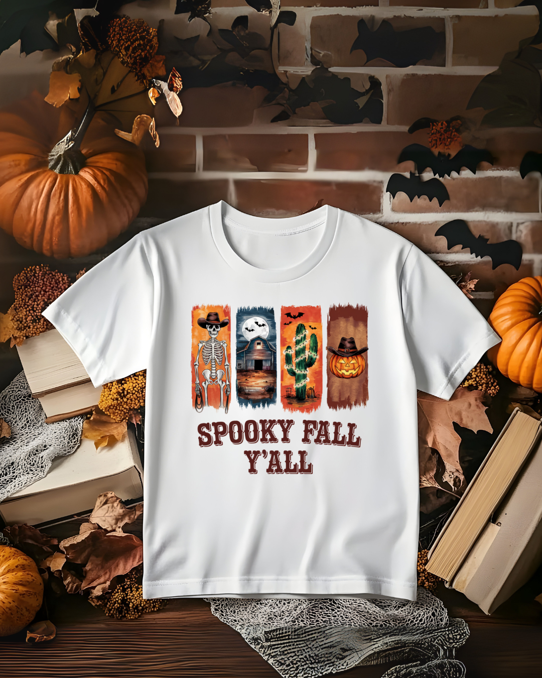 Spooky Fall Ya'll- Halloween Shirt