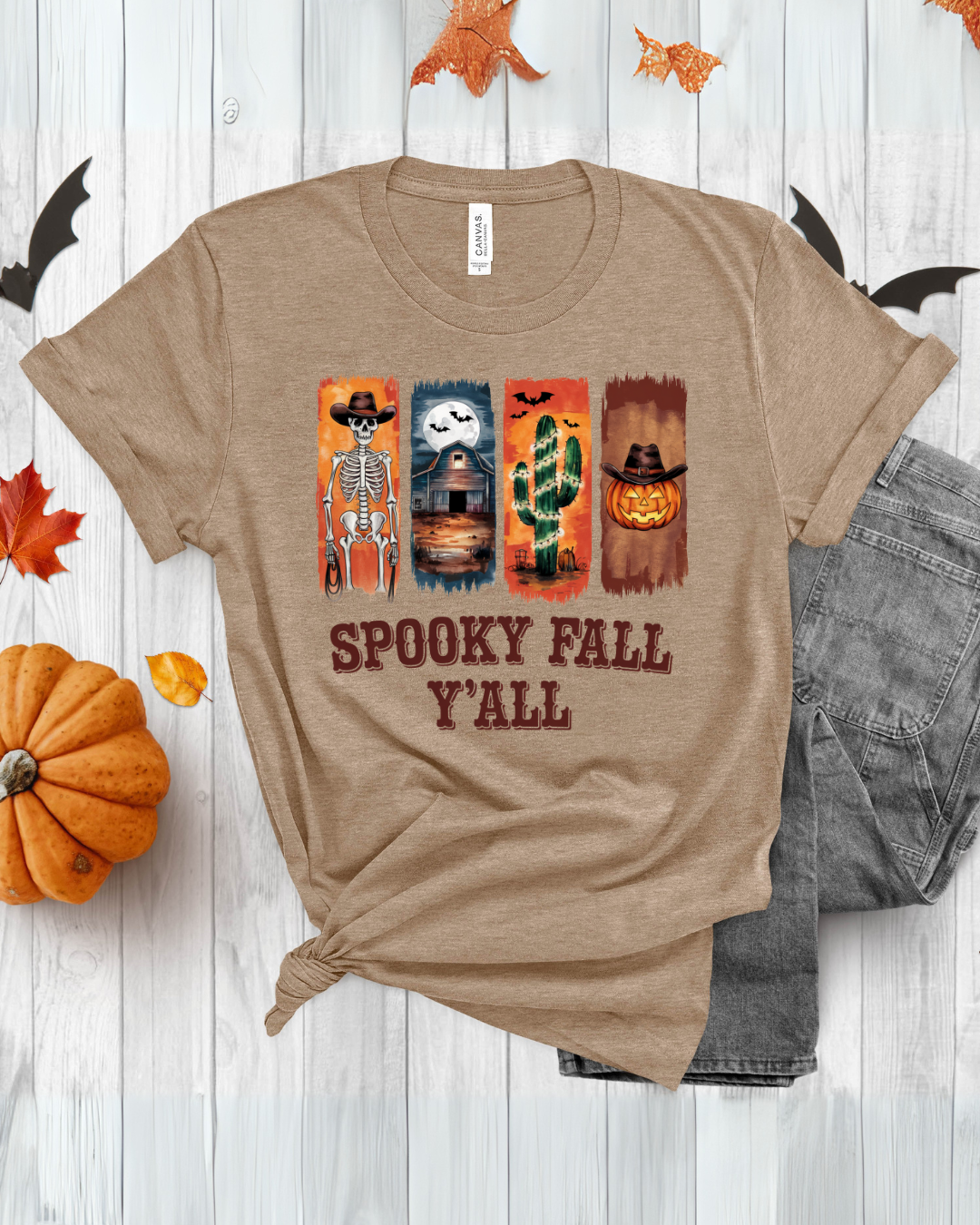 Spooky Fall Ya'll- Halloween Shirt
