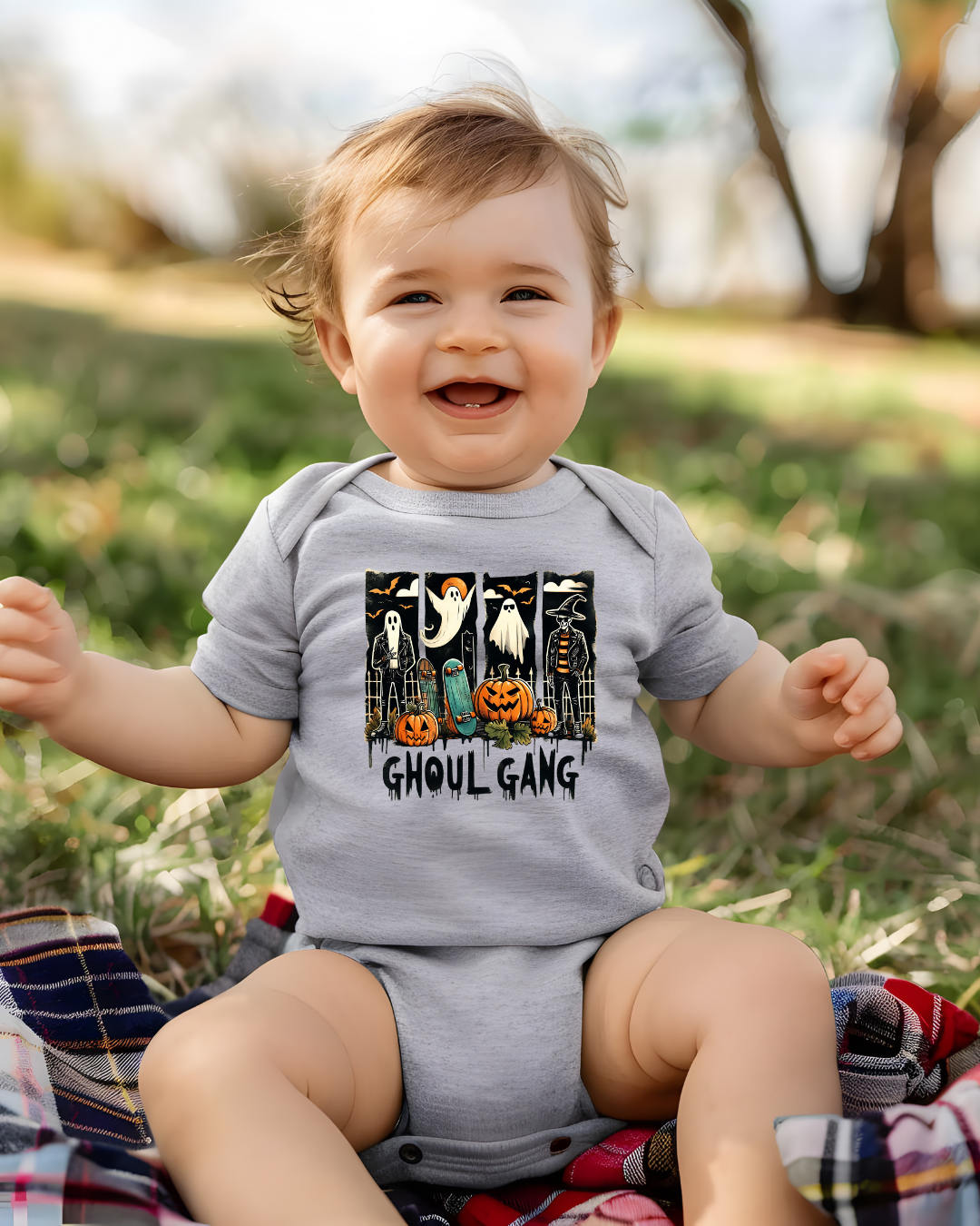 Halloween Ghoul Gang Baby Infant Bodysuit