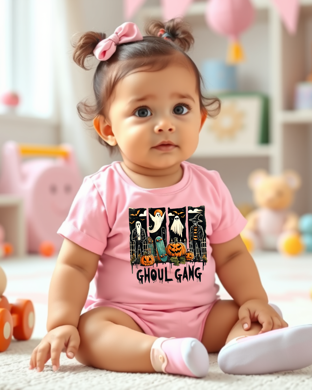 Halloween Ghoul Gang Baby Infant Bodysuit