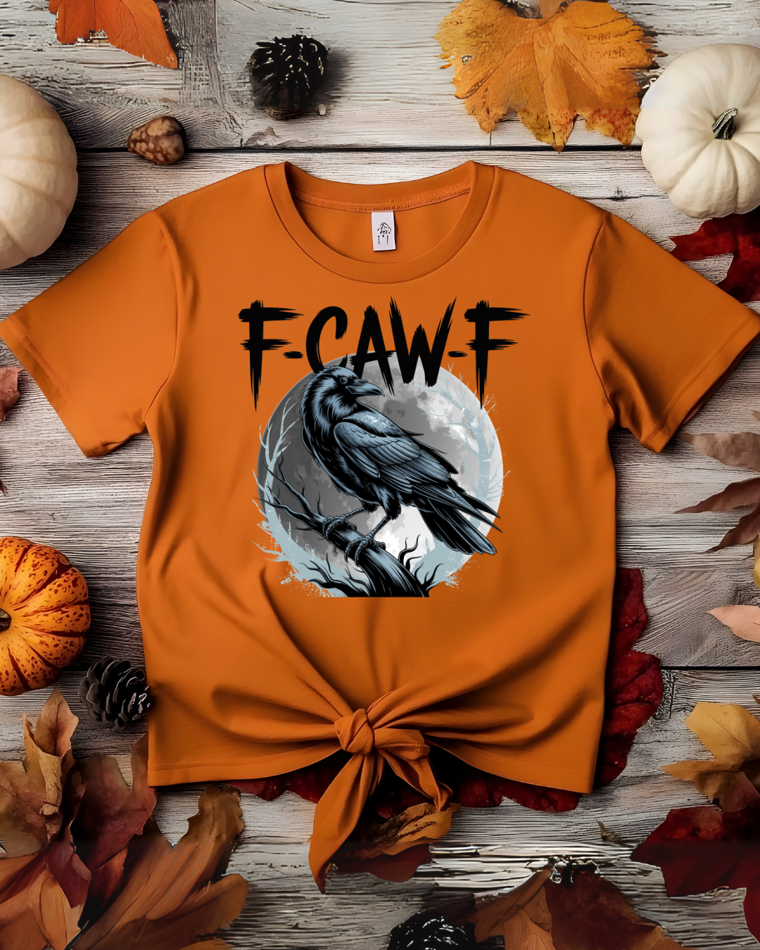 Mystical Raven F-CAW-F Graphic Tee, Unisex T-Shirt for Nature Lovers