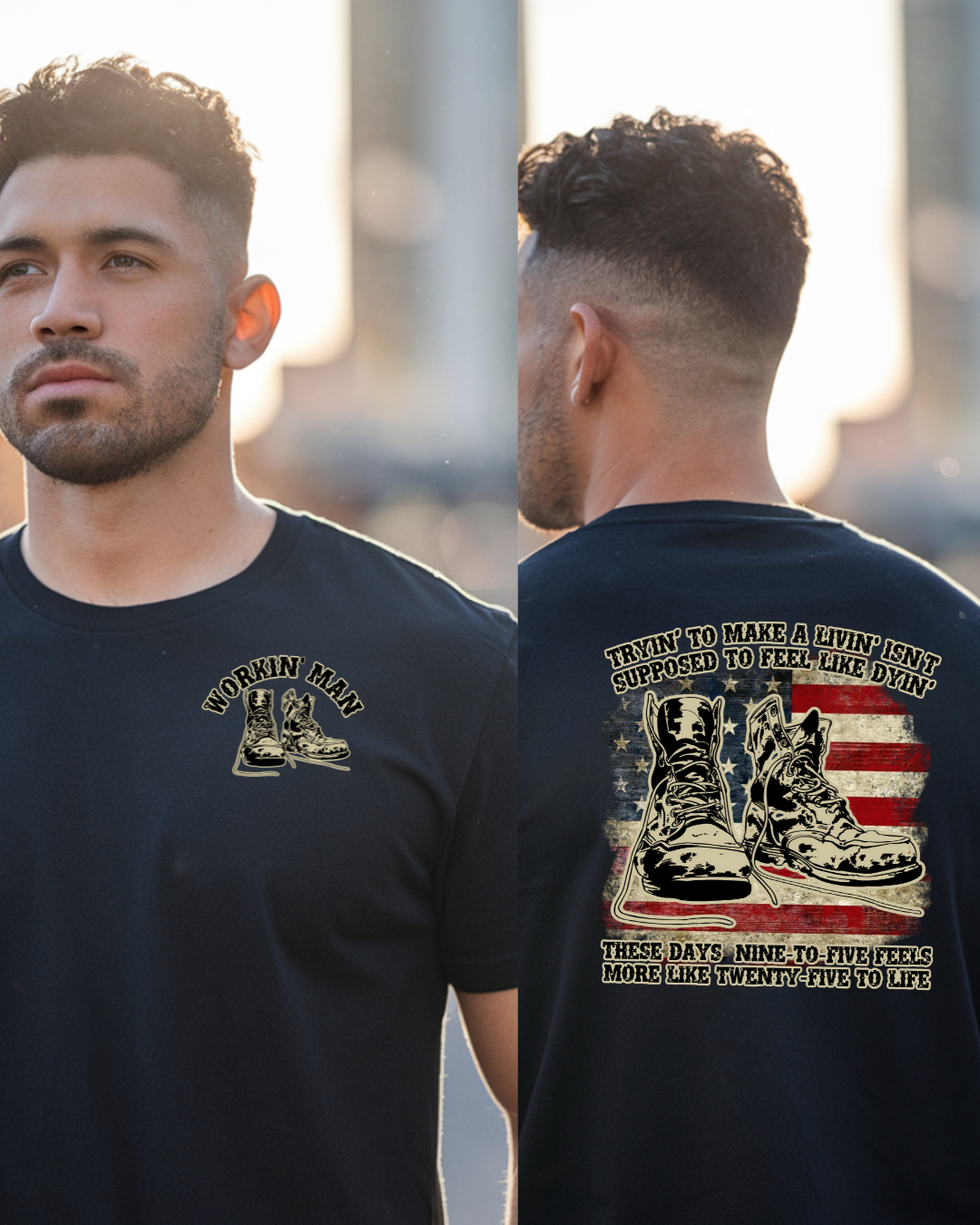 Patriotic Workin' Man T-Shirt