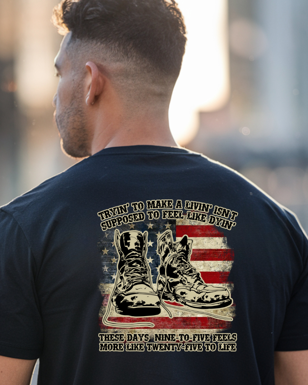 Patriotic Workin' Man T-Shirt