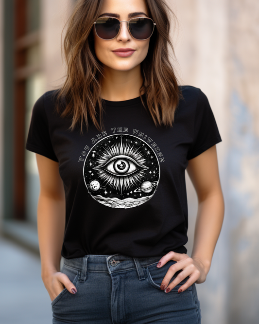 Celestial Eye T-Shirt - Unisex Graphic Tee - Designs By Dice
